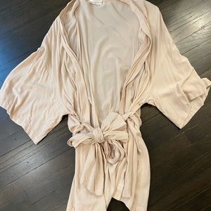 White Fox x Sarah’s day robe swimsuit cover up